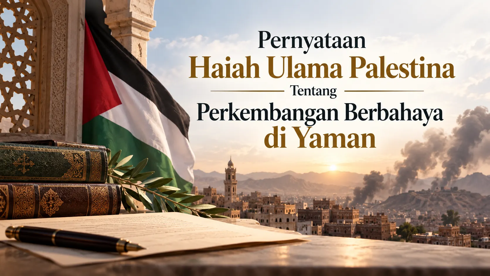 Pernyataan Haiah Ulama Palestina Tentang Perkembangan Berbahaya di Yaman